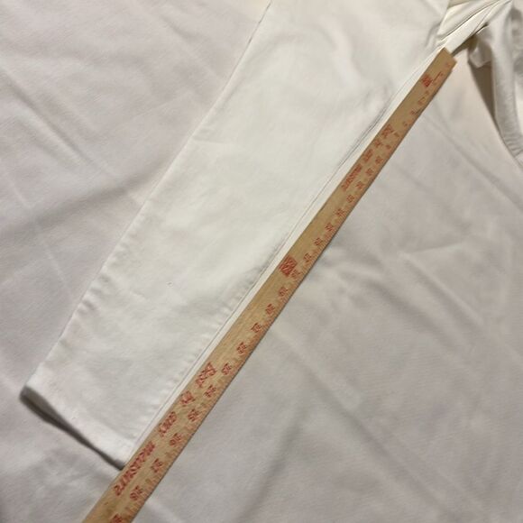 Spanx Jeanish Size pure white pants - Picture 7 of 8